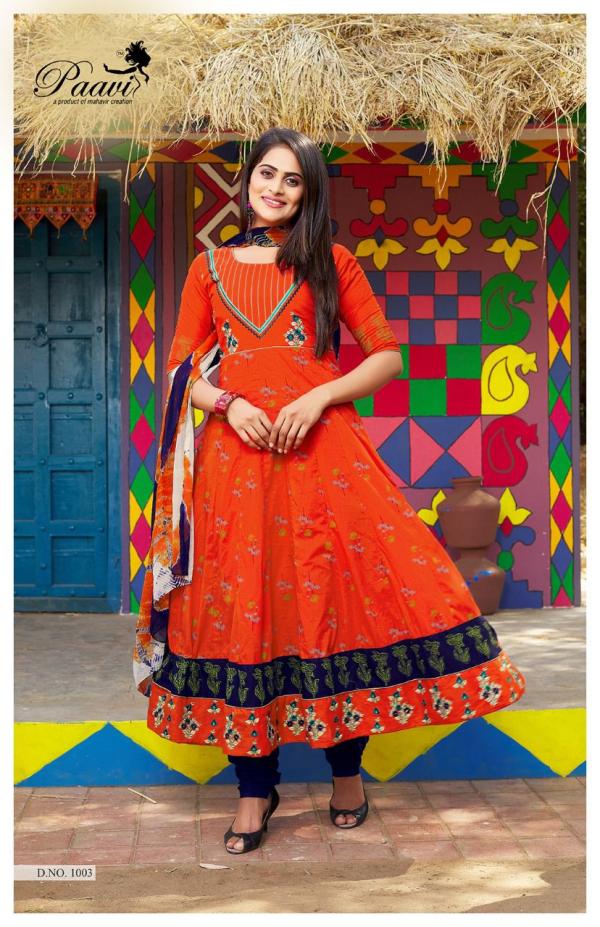 Paavi's Panna 17 Cotton Designer Festive Wear Readymade Salwar 